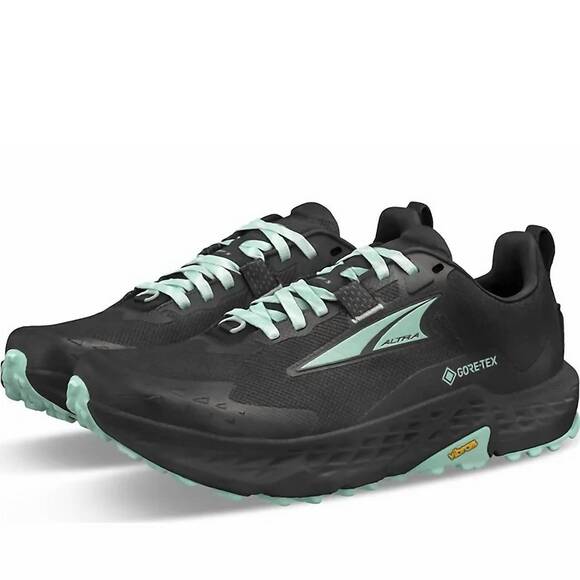 NEW ALTRA women\'s timp 5 gtx shoes in black